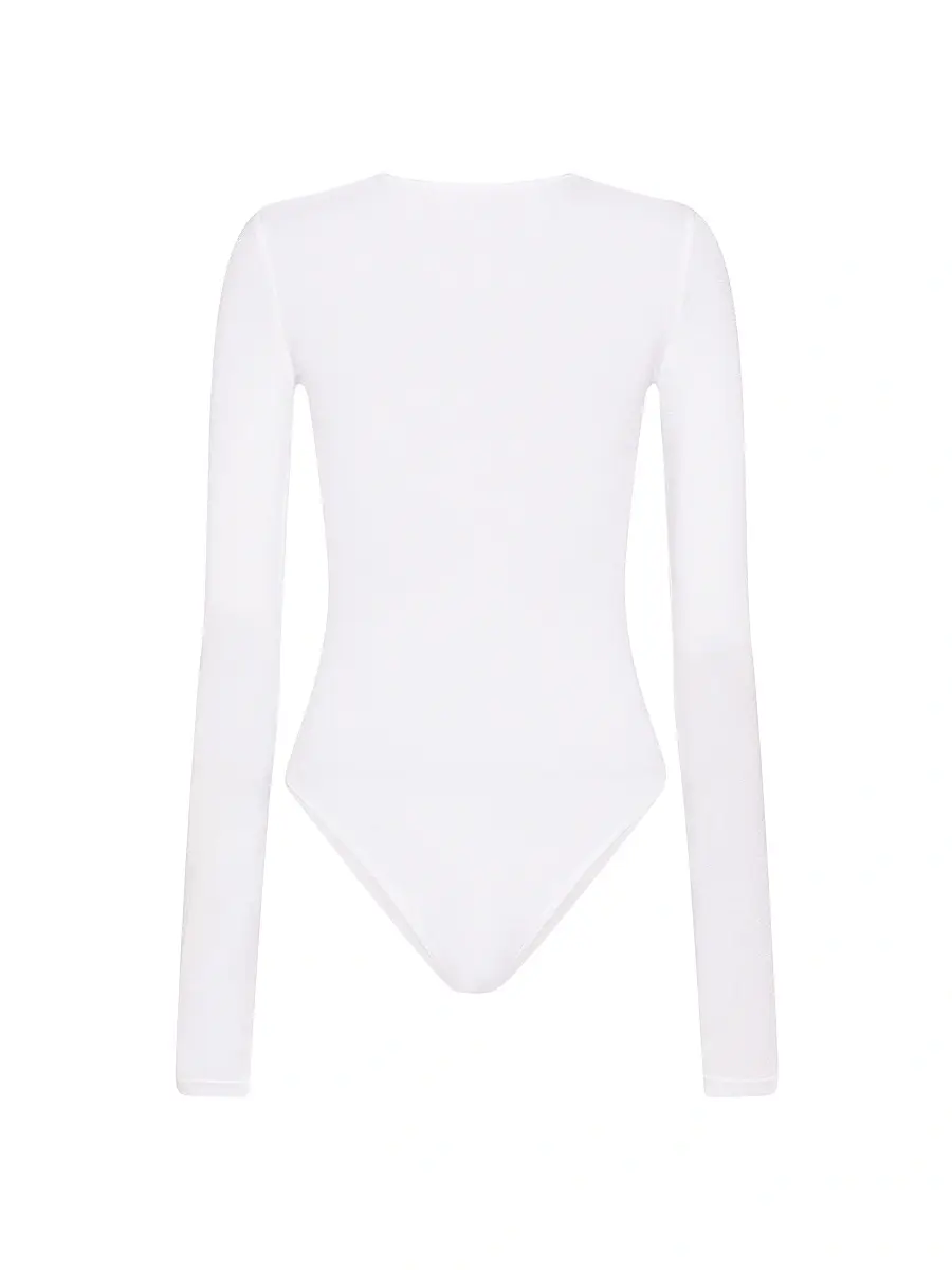 Wolford Women's Jewel Neck Long-Sleeve Bodysuit | Thumbnail 2 Wolford Women's Jewel Neck Long-Sleeve Bodysuit | Thumbnail 2