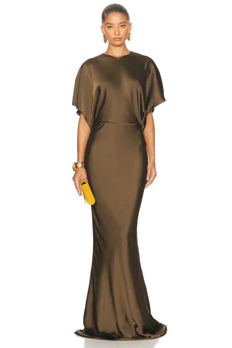Norma Kamali Reverse Obie Gown | Image 1 Norma Kamali Reverse Obie Gown | Image 1