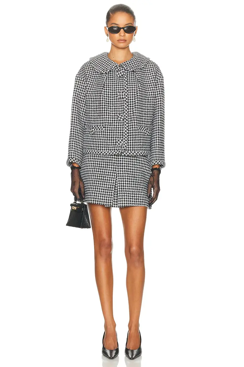 Marc Jacobs Gingham Tweed Mini Skirt | Thumbnail 5 Marc Jacobs Gingham Tweed Mini Skirt | Thumbnail 5