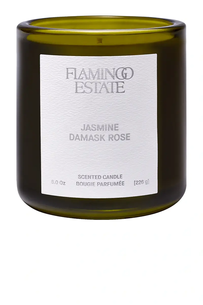 Flamingo Estate Jasmine Damask Rose Candle | Image 1 Flamingo Estate Jasmine Damask Rose Candle | Image 1