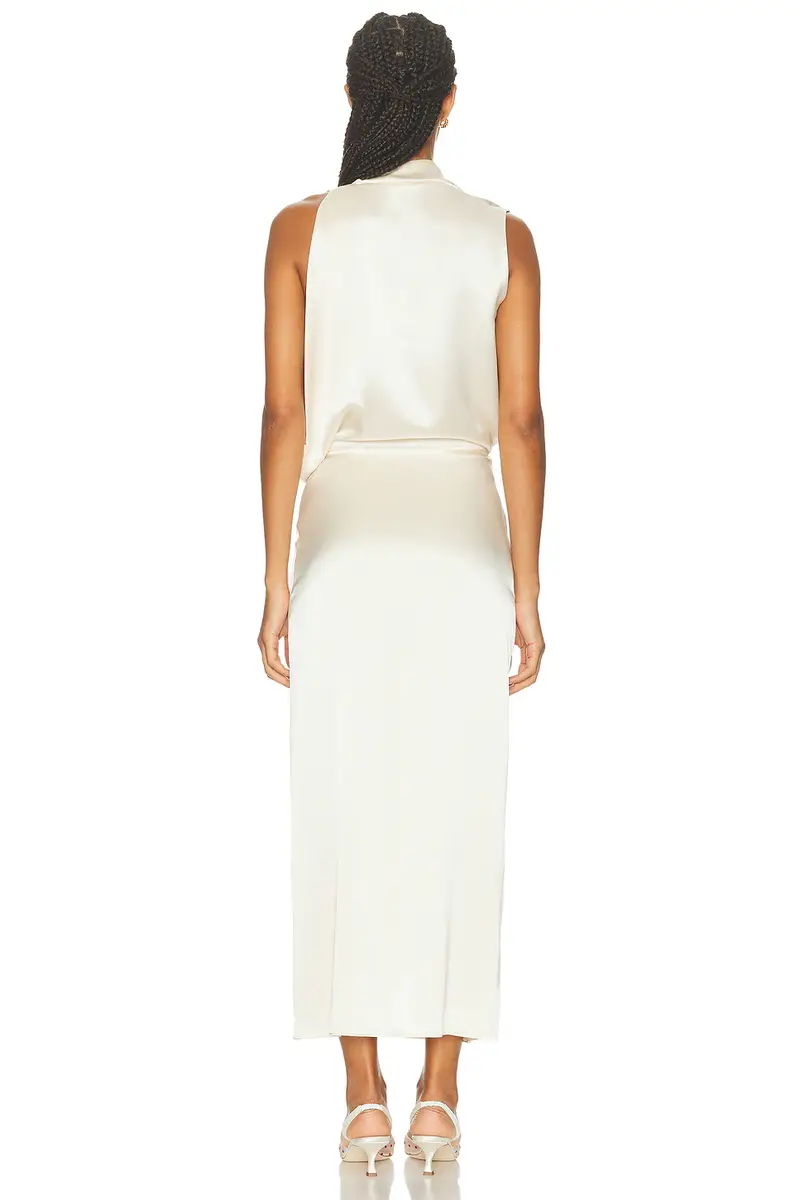 SEV Draped Midi Dress | Thumbnail 4 SEV Draped Midi Dress | Thumbnail 4