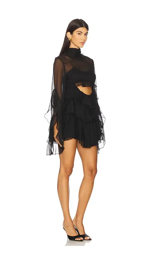 Bardot Anyssa Ruffle Mini Dress | Thumbnail 2 Bardot Anyssa Ruffle Mini Dress | Thumbnail 2