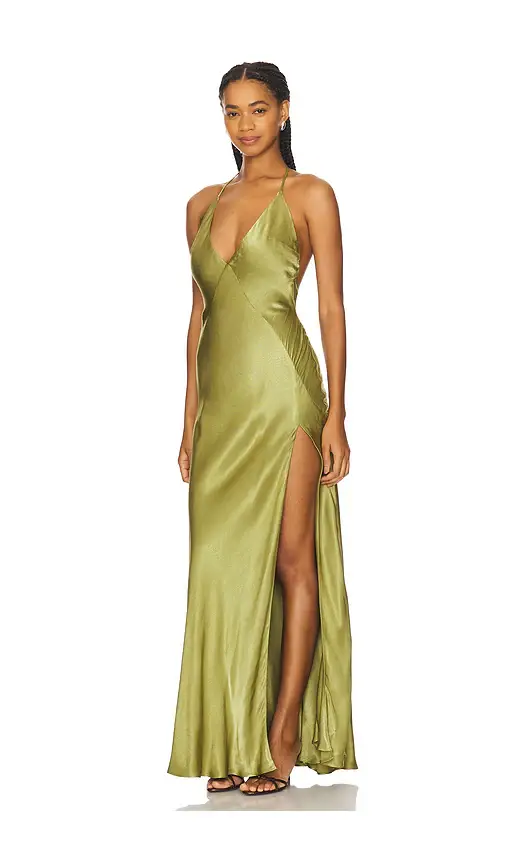 Bardot Yve Halter Dress | Thumbnail 2