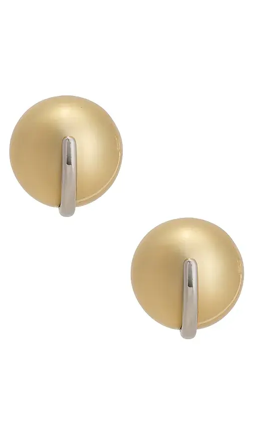 Demarson Jane Oversized Stud Earrings