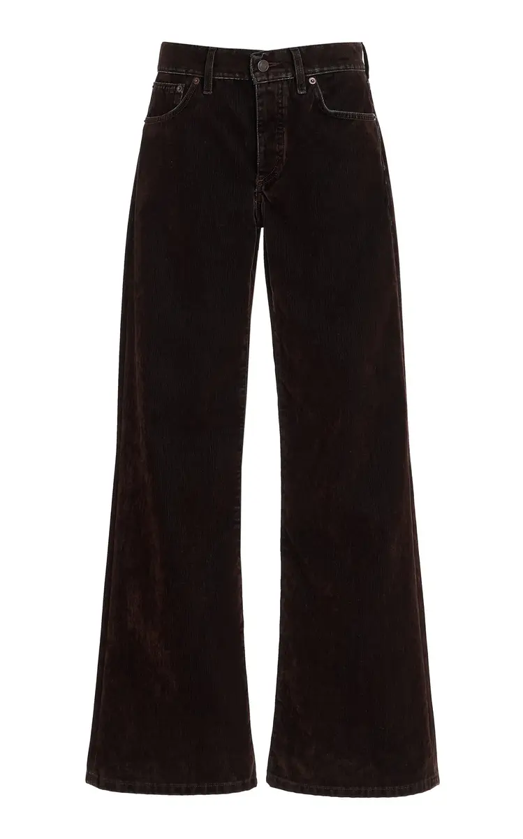 Jeanerica Kyoto Corduroy Low-Rise Flared-Leg Jeans | Image 1 Jeanerica Kyoto Corduroy Low-Rise Flared-Leg Jeans | Image 1
