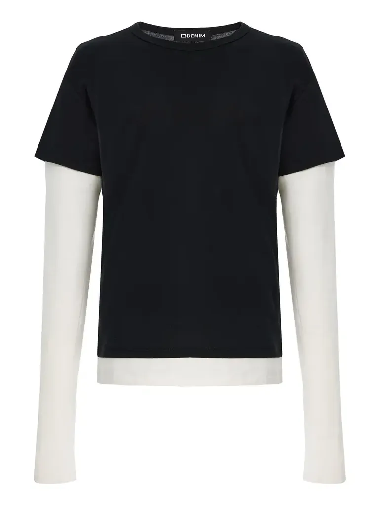 Rory Layered Cotton T-Shirt Rory Layered Cotton T-Shirt
