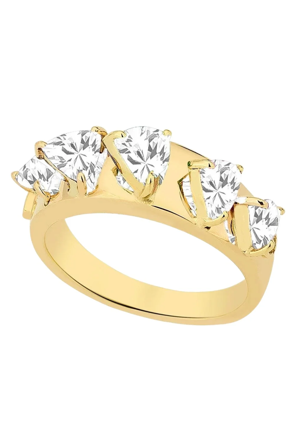 White Sapphire Diamond Mandala Domino Ring White Sapphire Diamond Mandala Domino Ring