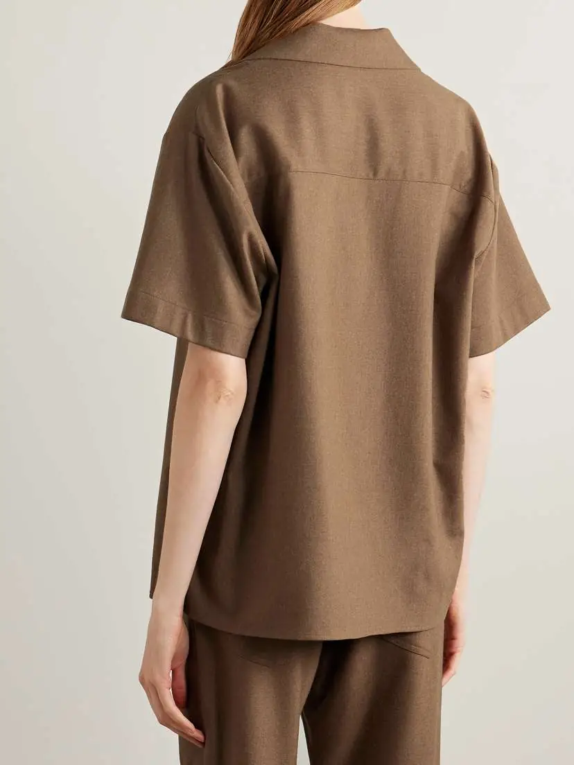 Khaite Riordan Wool Shirt | Thumbnail 4