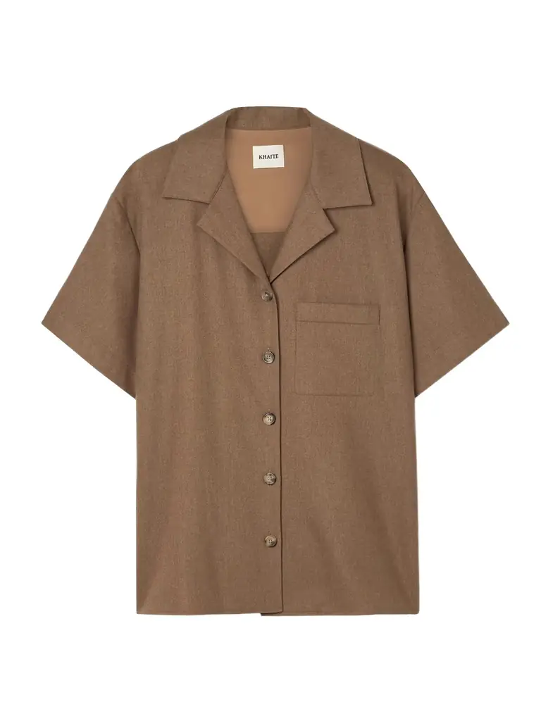 Khaite Riordan Wool Shirt