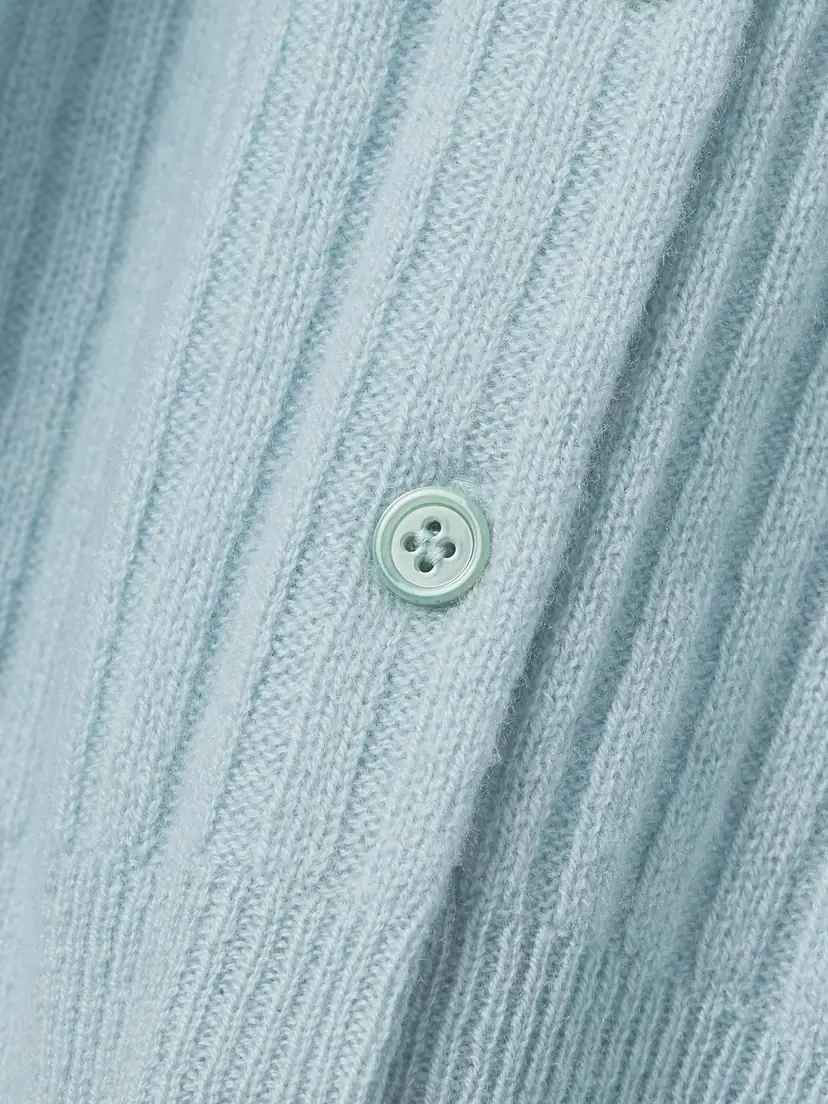 DÔEN Danaë Ribbed Cashmere Cardigan | Thumbnail 4
