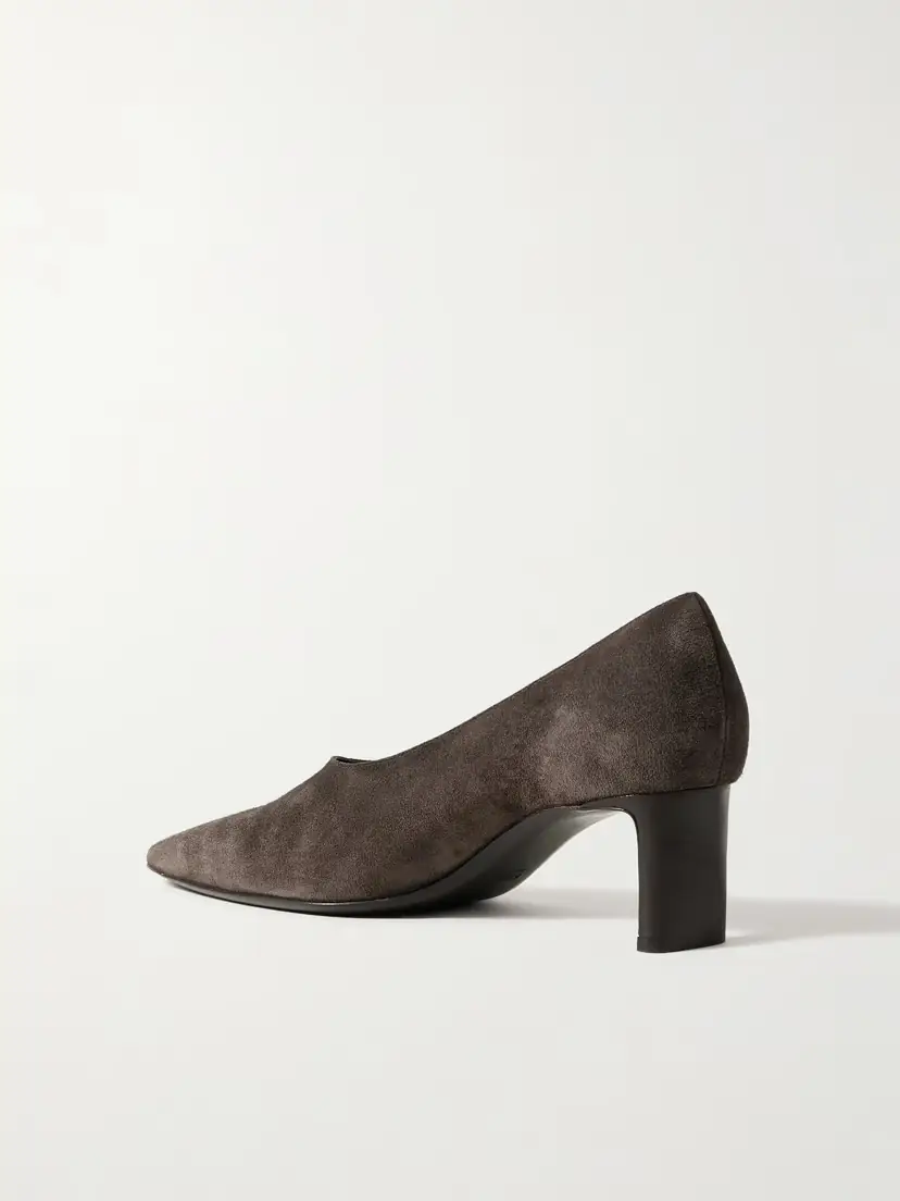 Khaite Cecilia Suede Pumps | Thumbnail 3