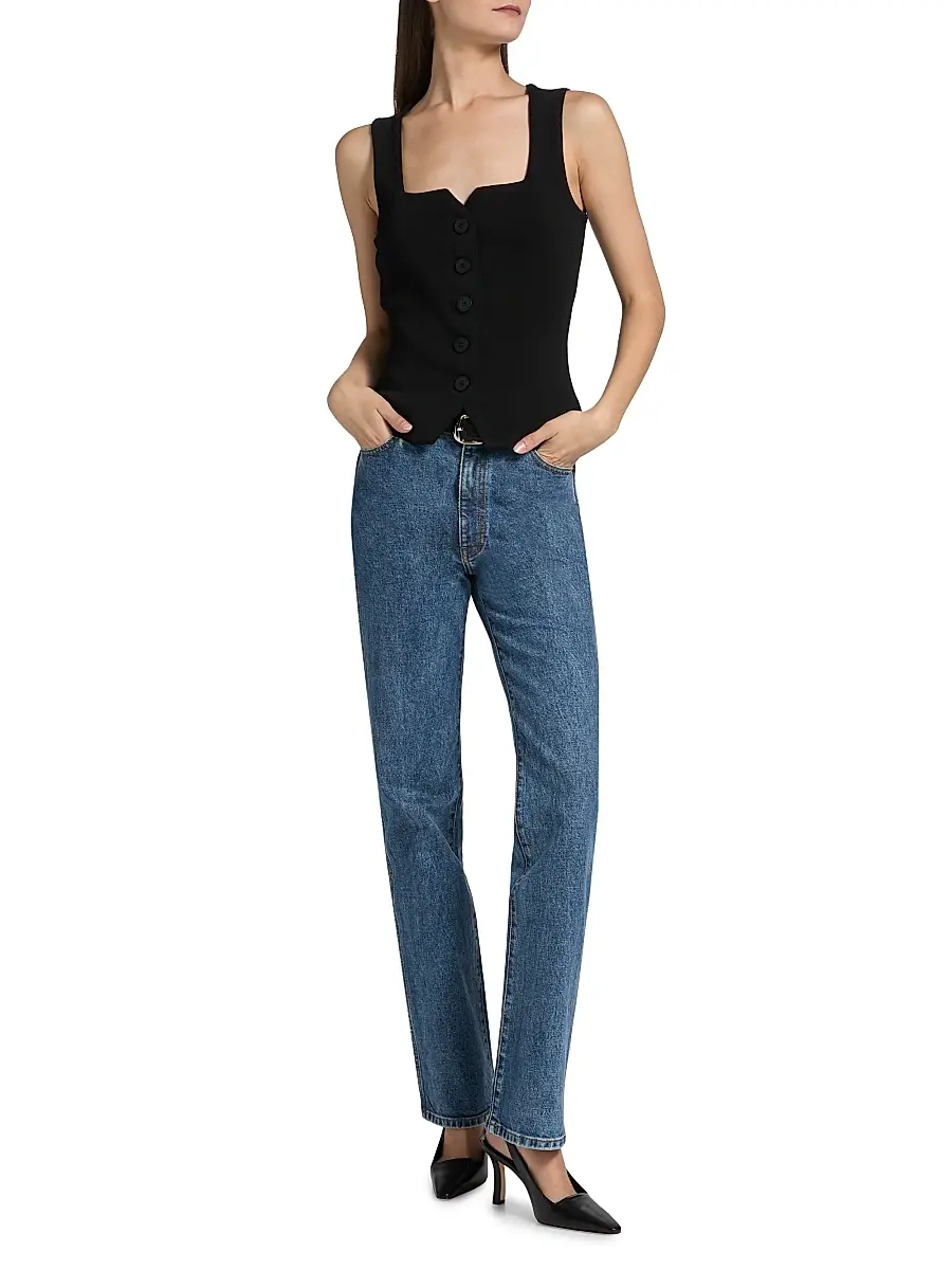 Staud Women's Marisa Vest Top | Thumbnail 2