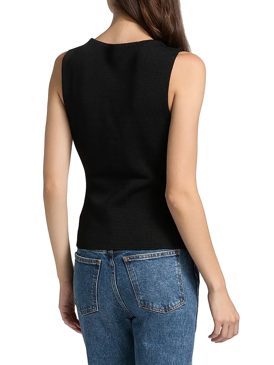 Staud Women's Marisa Vest Top | Thumbnail 5