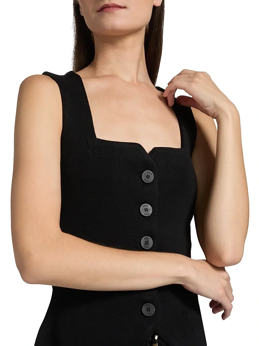 Staud Women's Marisa Vest Top | Thumbnail 6