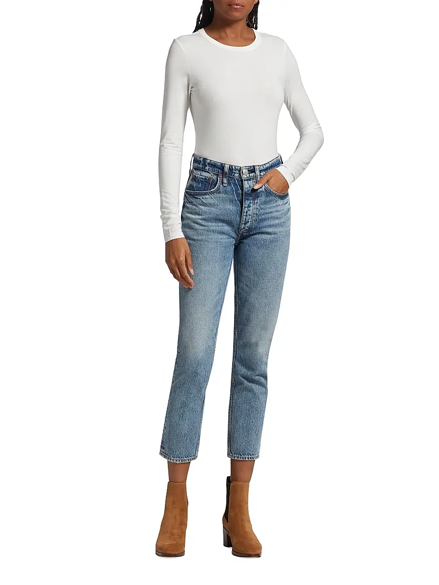 rag & bone Women's Icons Luca Long-Sleeve Top | Thumbnail 2 rag & bone Women's Icons Luca Long-Sleeve Top | Thumbnail 2