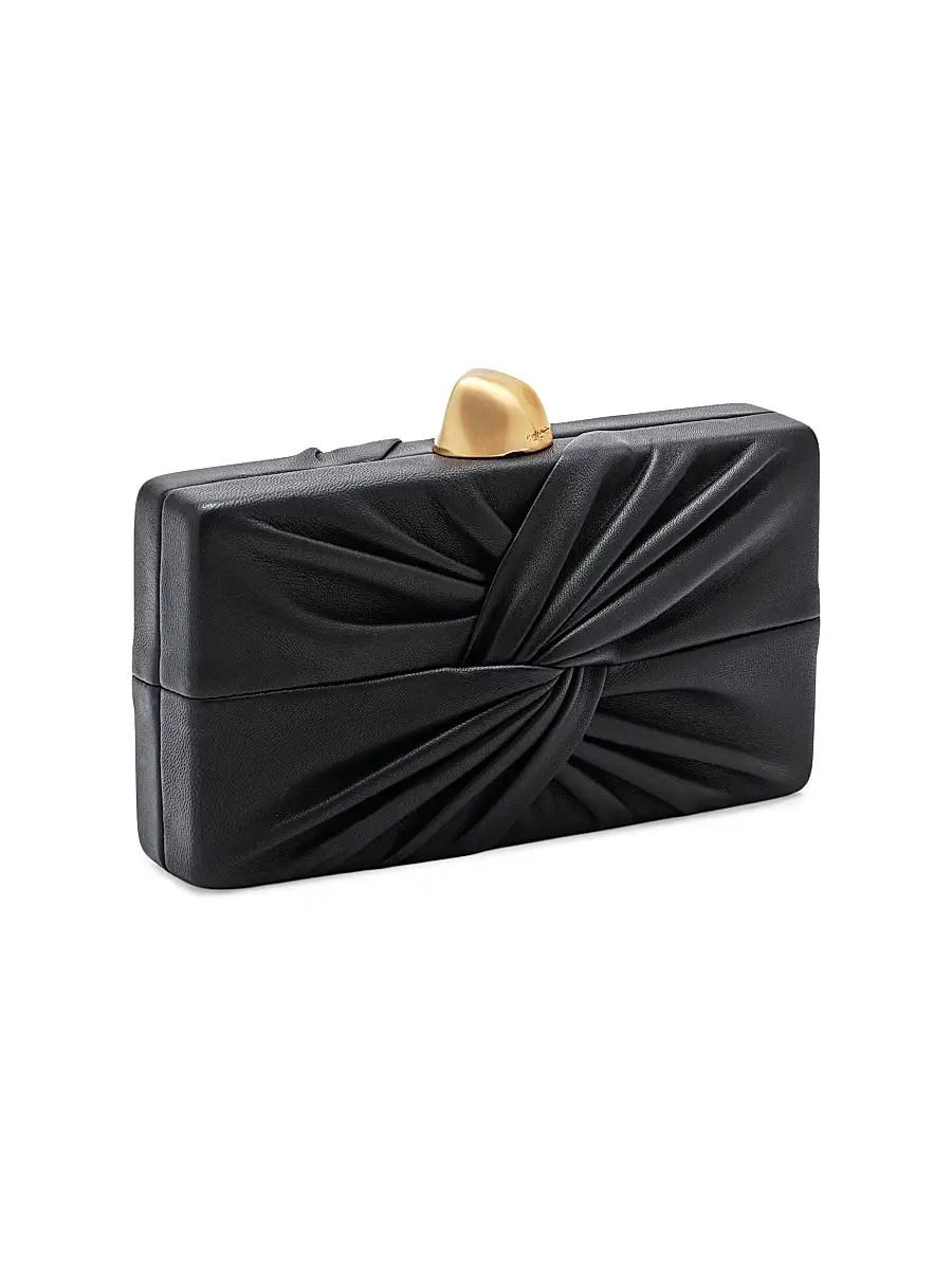 Cult Gaia Women's Lisse Leather Clutch | Thumbnail 2 Cult Gaia Women's Lisse Leather Clutch | Thumbnail 2