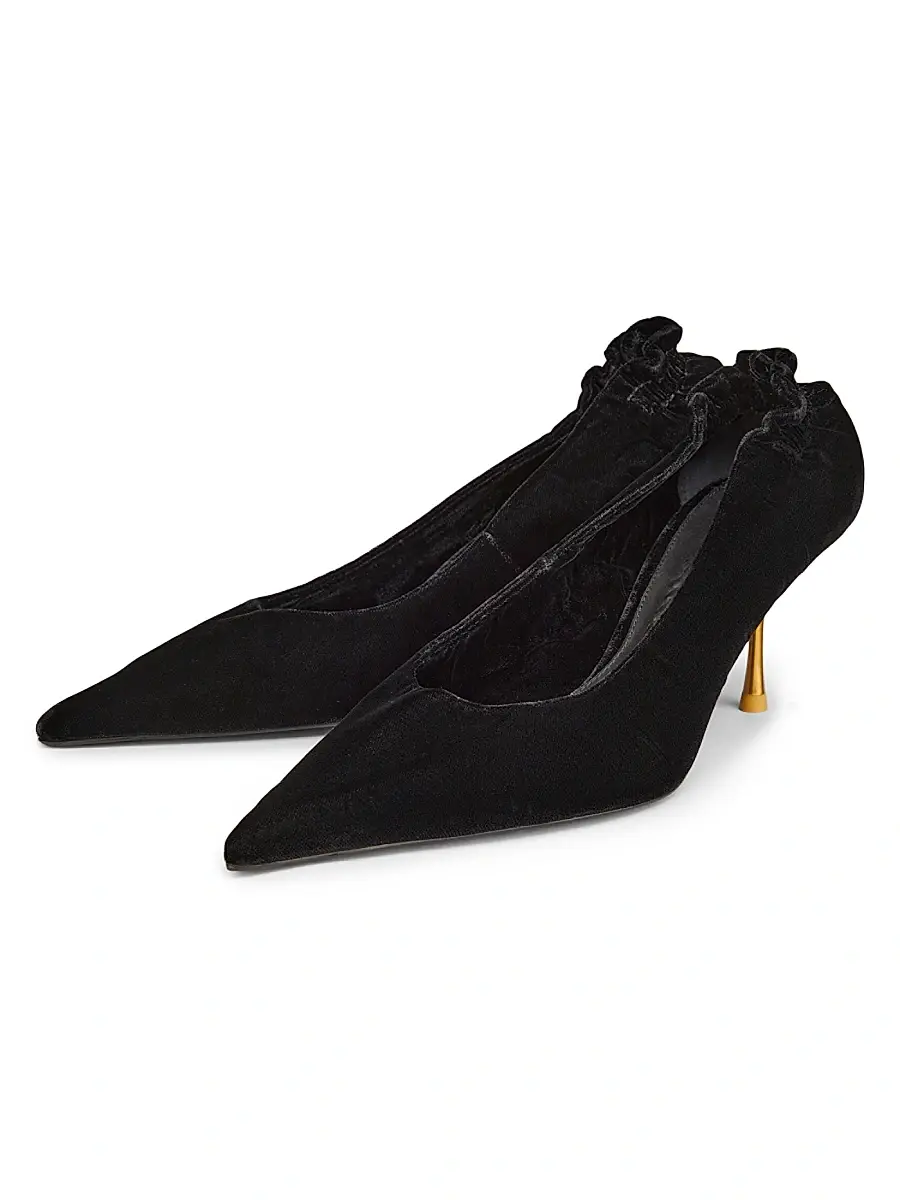 Cult Gaia Women's Valentina 70MM Point Toe Pumps | Thumbnail 2 Cult Gaia Women's Valentina 70MM Point Toe Pumps | Thumbnail 2