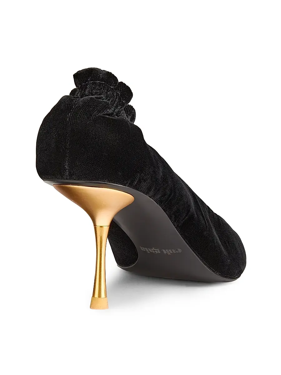 Cult Gaia Women's Valentina 70MM Point Toe Pumps | Thumbnail 3 Cult Gaia Women's Valentina 70MM Point Toe Pumps | Thumbnail 3