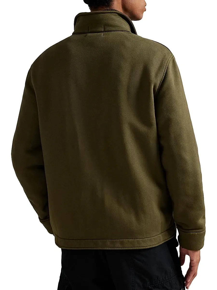 Polo Ralph Lauren Men's Fleece Button-Front Shirt Jacket | Thumbnail 4 Polo Ralph Lauren Men's Fleece Button-Front Shirt Jacket | Thumbnail 4