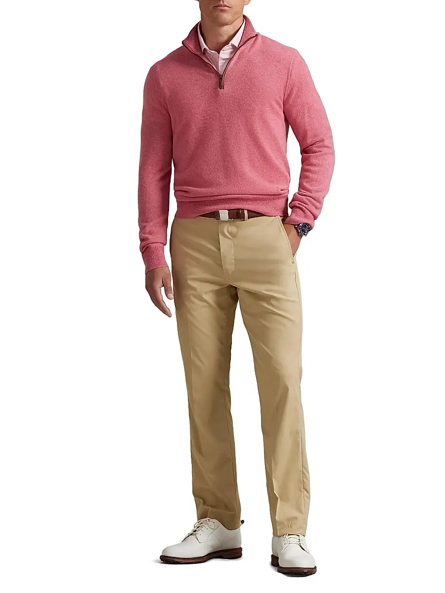 Polo Ralph Lauren Men's Cashmere Mock-Turtleneck Sweater | Thumbnail 2 Polo Ralph Lauren Men's Cashmere Mock-Turtleneck Sweater | Thumbnail 2