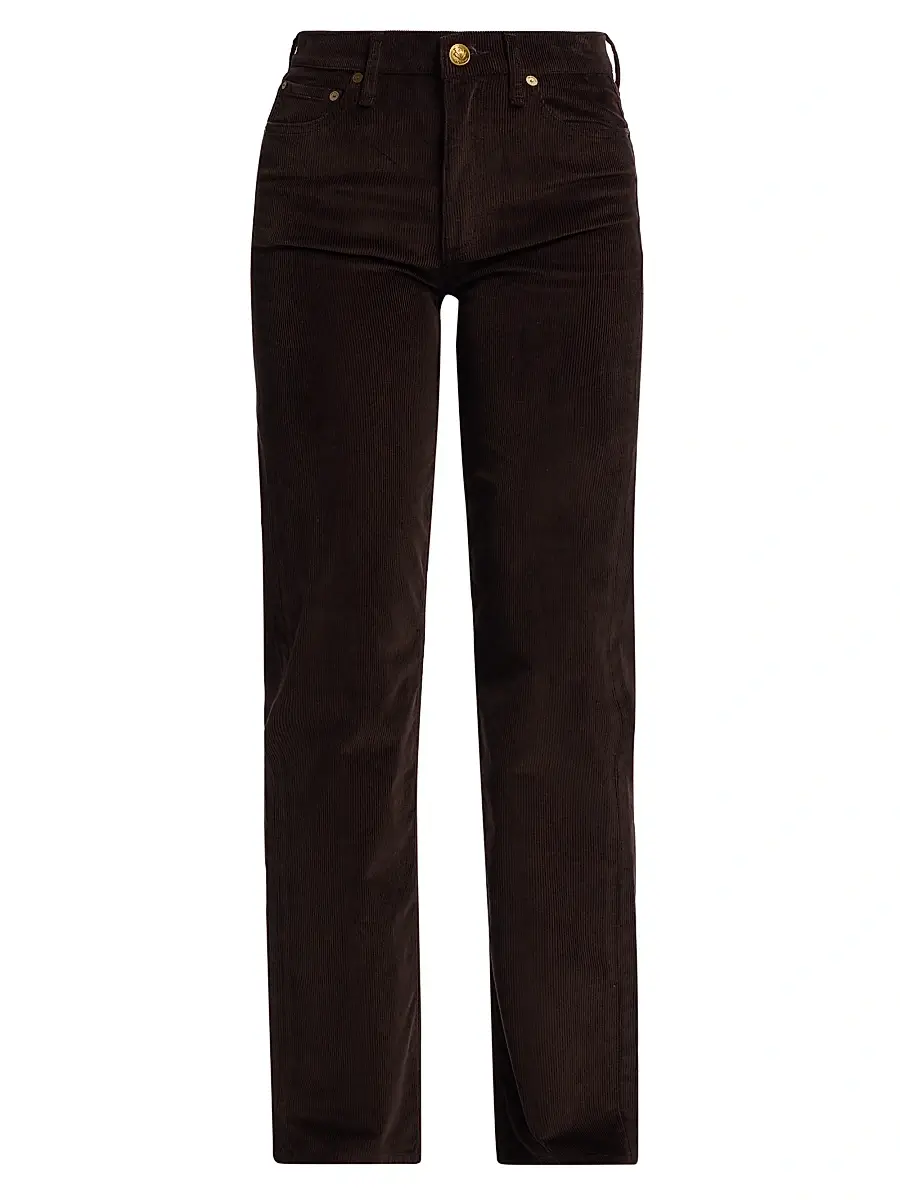 Women's Harlow Corduroy Straight-Leg Pants Women's Harlow Corduroy Straight-Leg Pants
