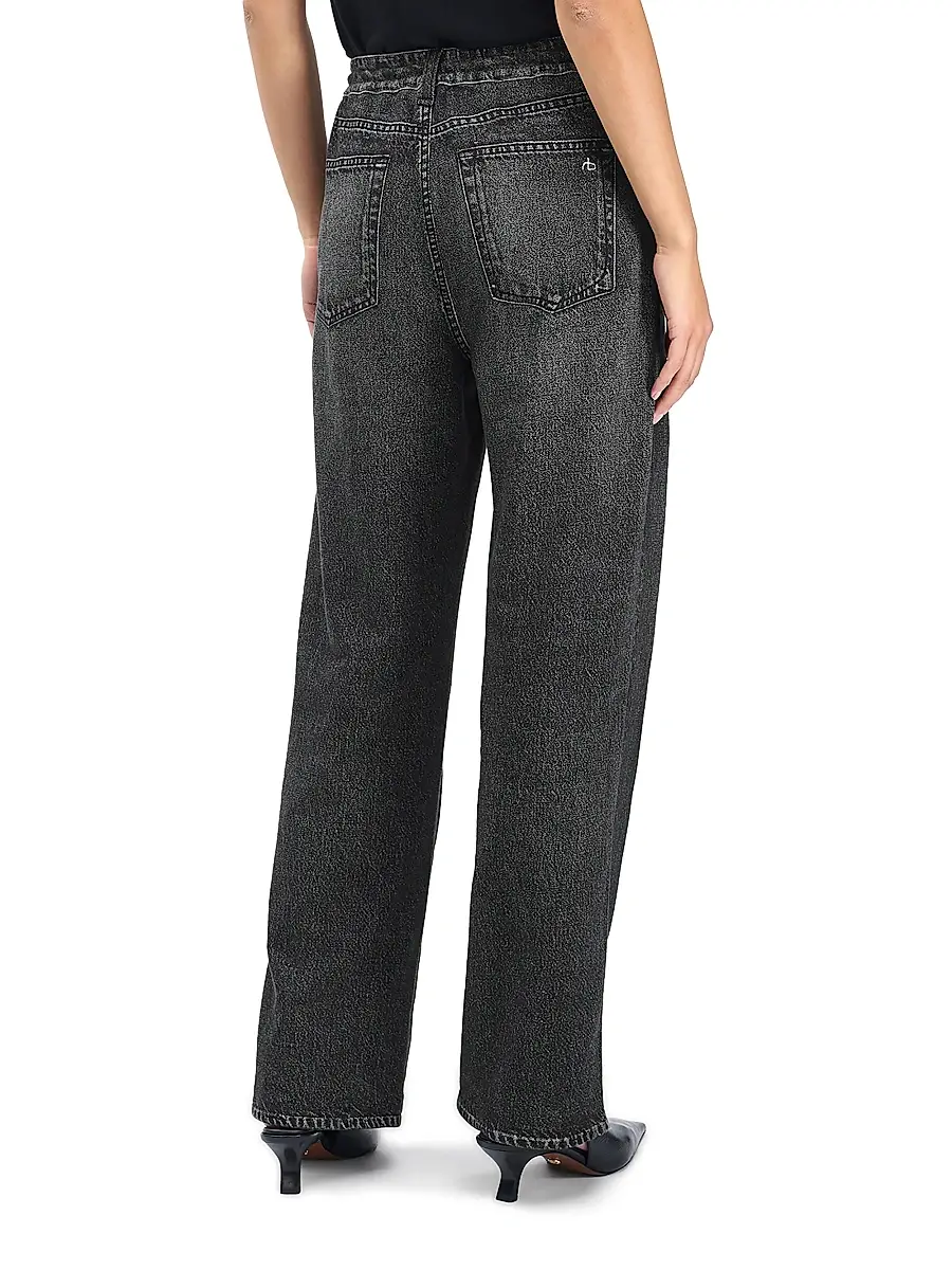 rag & bone Women's rb Miramar Terry Wide-Leg Pants | Thumbnail 4 rag & bone Women's rb Miramar Terry Wide-Leg Pants | Thumbnail 4