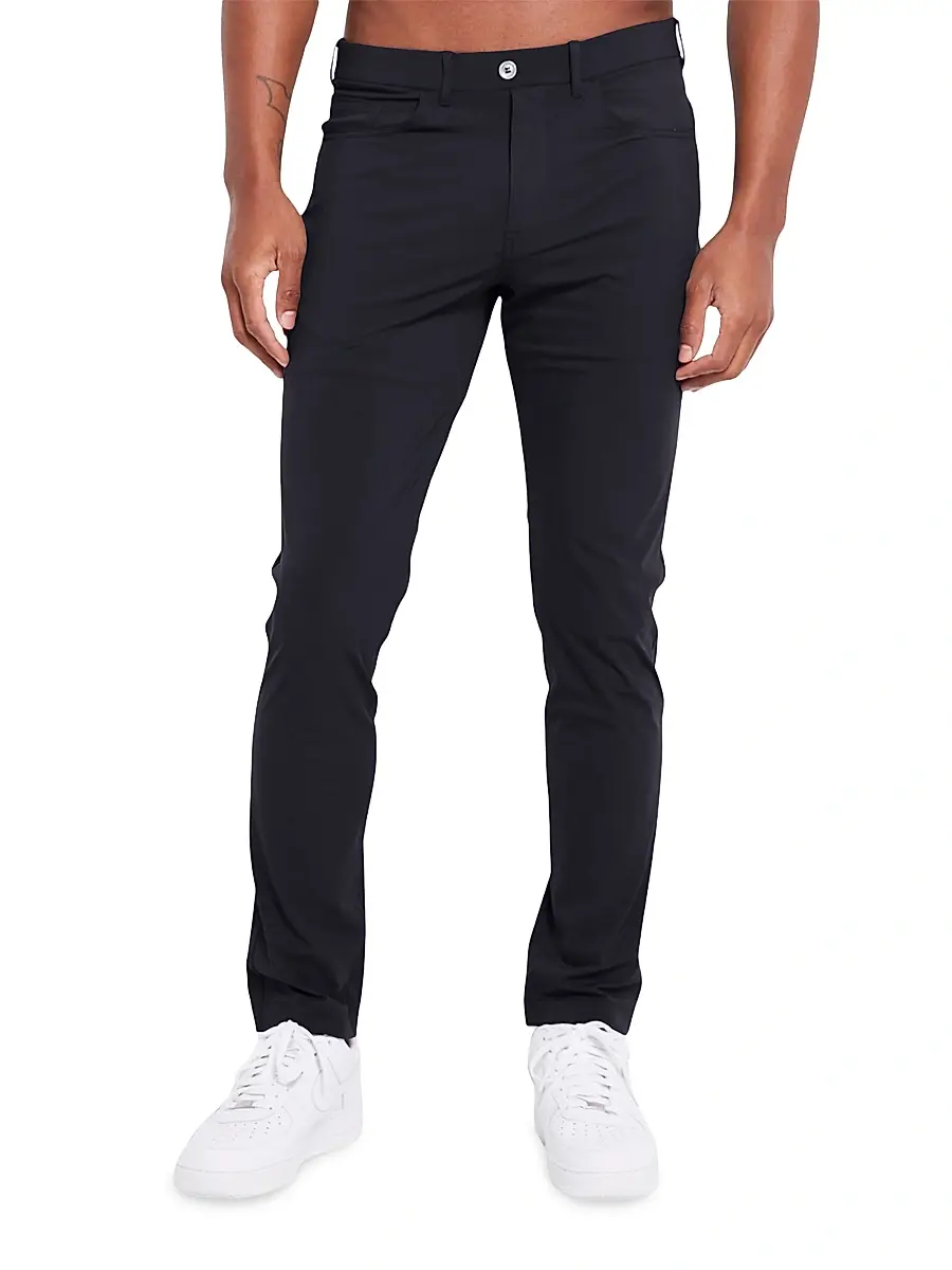 Redvanly Men's Kent Pull-On Trousers - Navy | Thumbnail 4