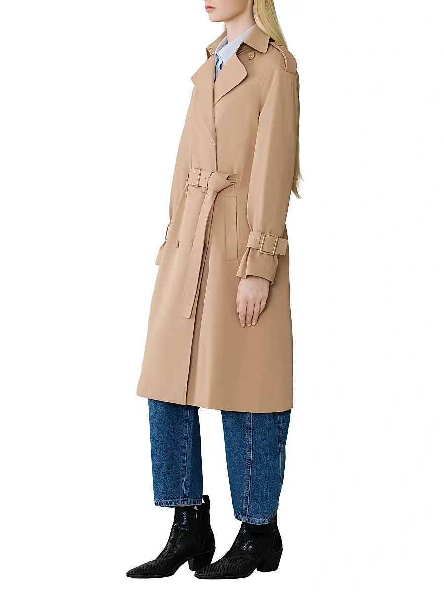 Soia & Kyo Women's Becky Relaxed-Fit Double-Breasted Coat | Thumbnail 3 Soia & Kyo Women's Becky Relaxed-Fit Double-Breasted Coat | Thumbnail 3