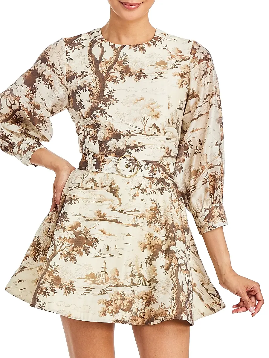 Mestiza New York Women's Rhonda Toile Tiered Convertible Dress | Thumbnail 3
