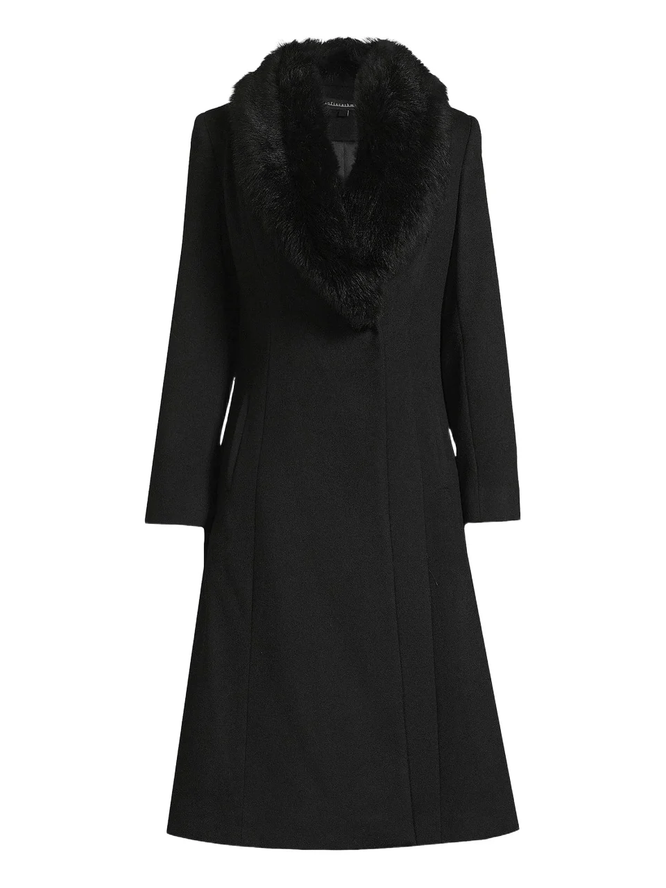 Women's Toscana Shearling Trim Coat Women's Toscana Shearling Trim Coat