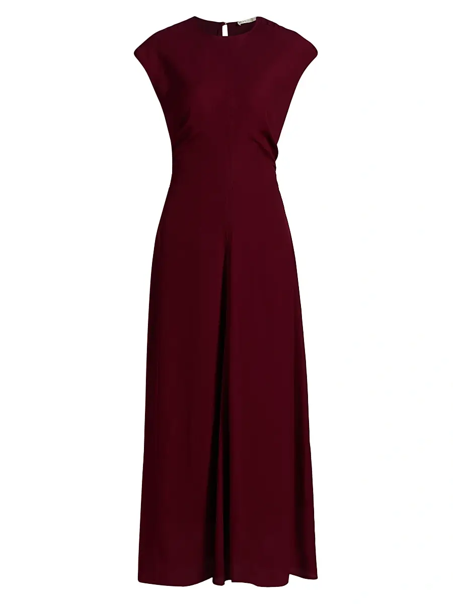 Marie Oliver Women's Zuri Viscose Maxi Dress - Port | Image 1 Marie Oliver Women's Zuri Viscose Maxi Dress - Port | Image 1