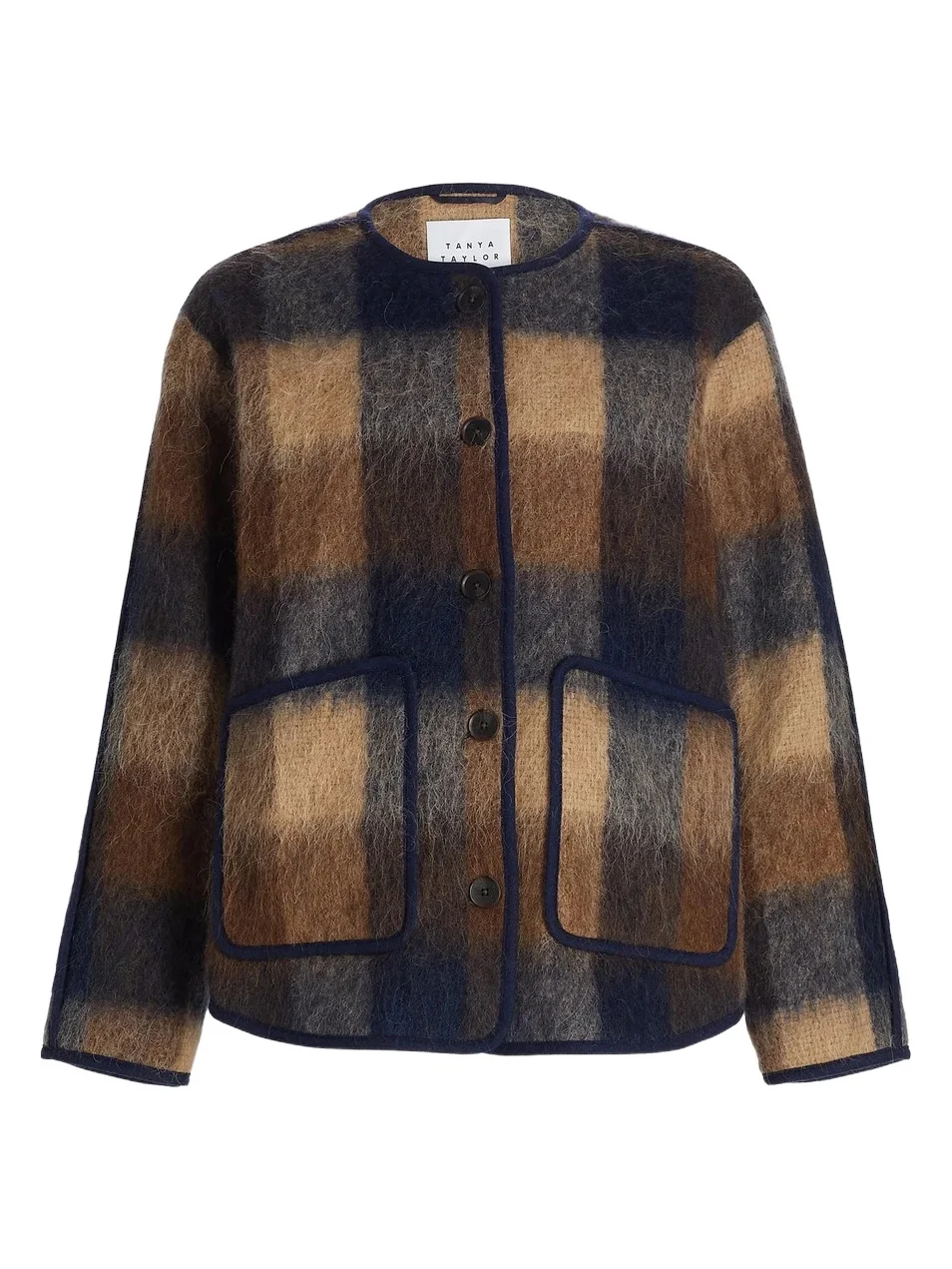 TANYA TAYLOR Women's Janet Plaid Jacket