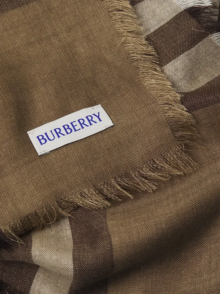Burberry Women's Reversible Check Wool-Silk Scarf | Thumbnail 5 Burberry Women's Reversible Check Wool-Silk Scarf | Thumbnail 5