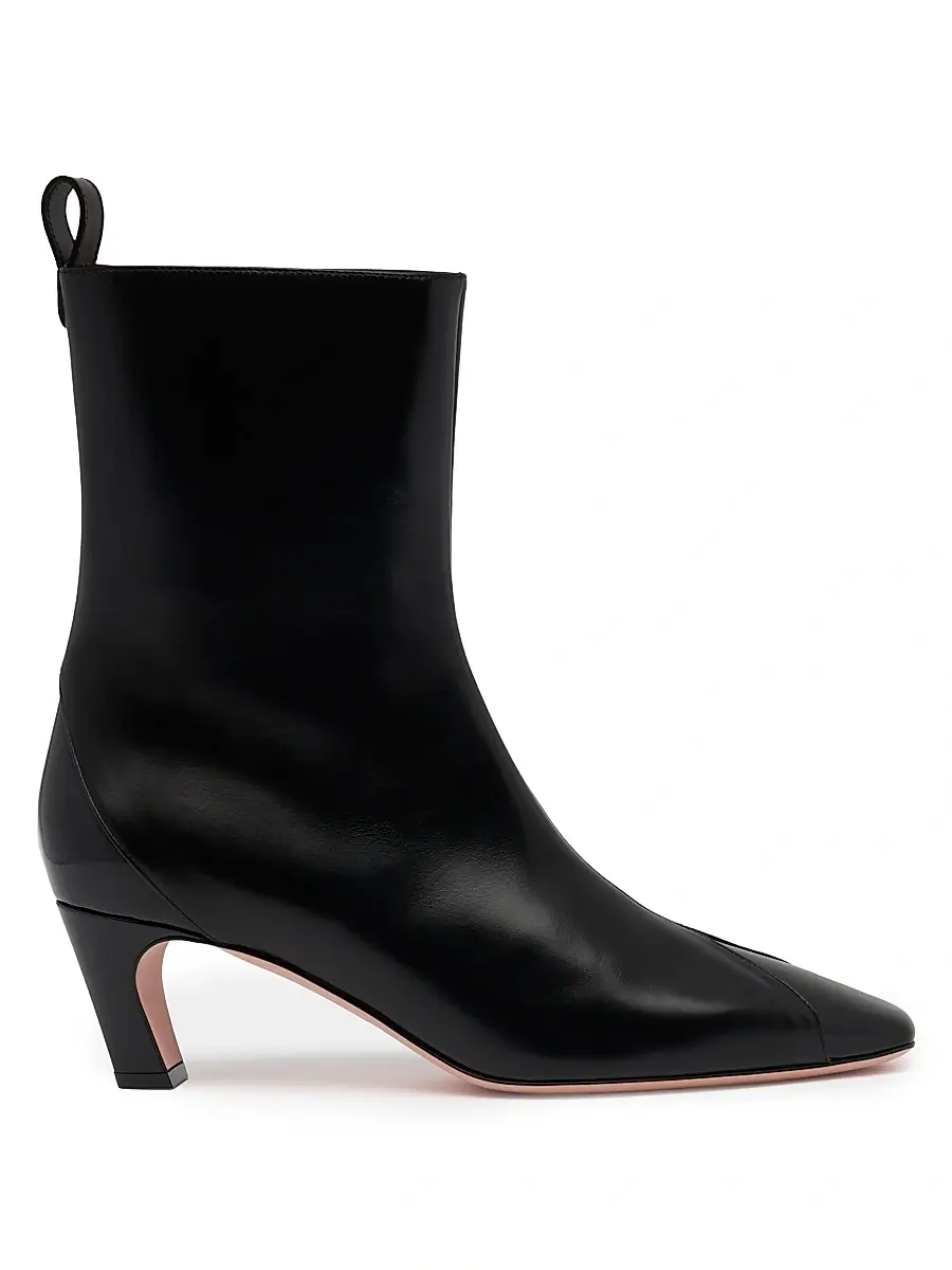 BALLY Women's Seliska 55MM Leather Boots - Black Black - Size 6 | Image 1 BALLY Women's Seliska 55MM Leather Boots - Black Black - Size 6 | Image 1