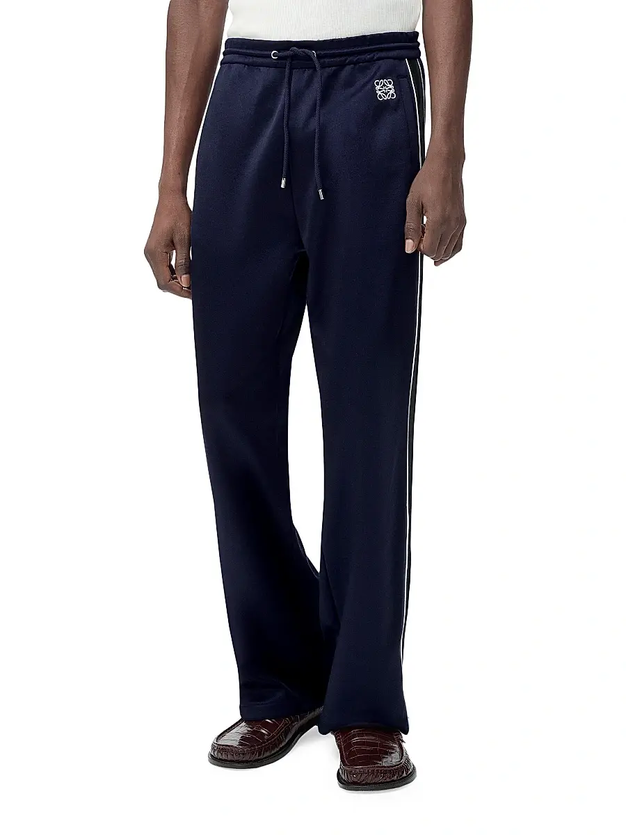 LOEWE Men's Anagram Logo Tracksuit Trousers - Dark Navy | Thumbnail 3 LOEWE Men's Anagram Logo Tracksuit Trousers - Dark Navy | Thumbnail 3