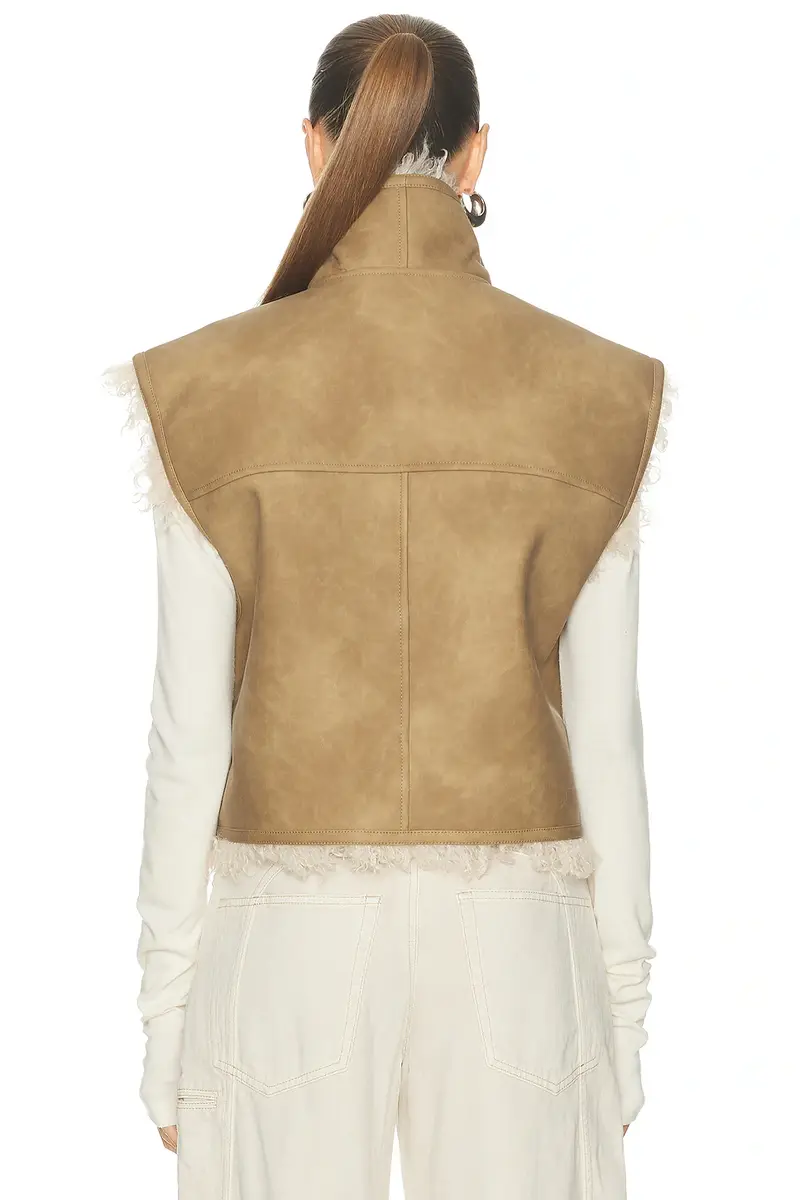 ISABEL MARANT ÉTOILE Clara Vest | Thumbnail 4