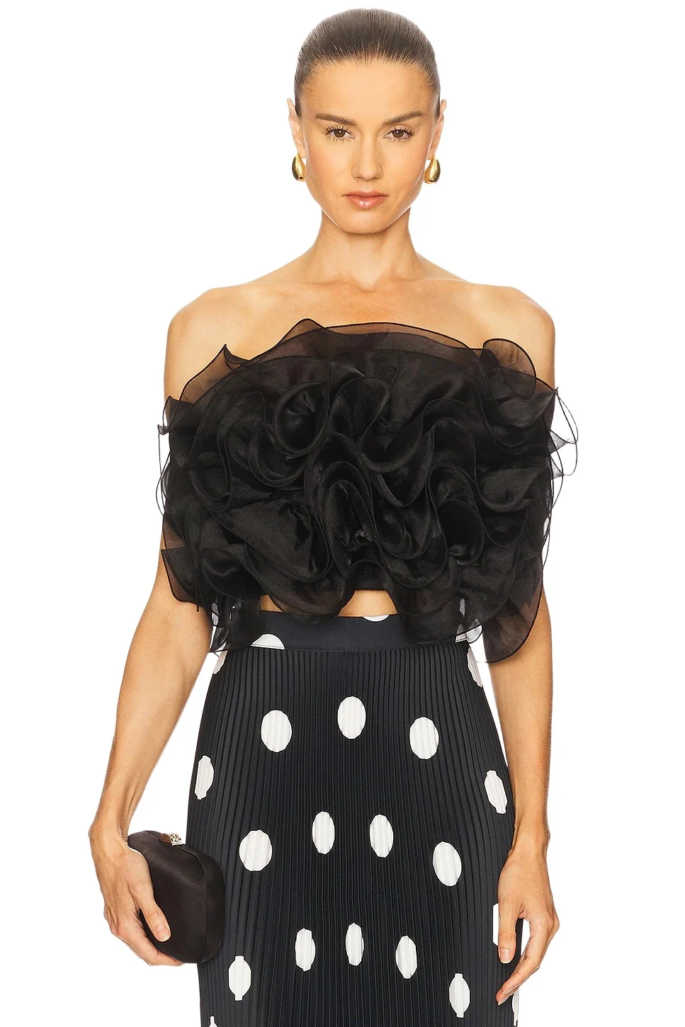 L'Idée Coucou Organza Top