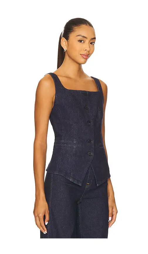Spanx Denim Vest | Thumbnail 2
