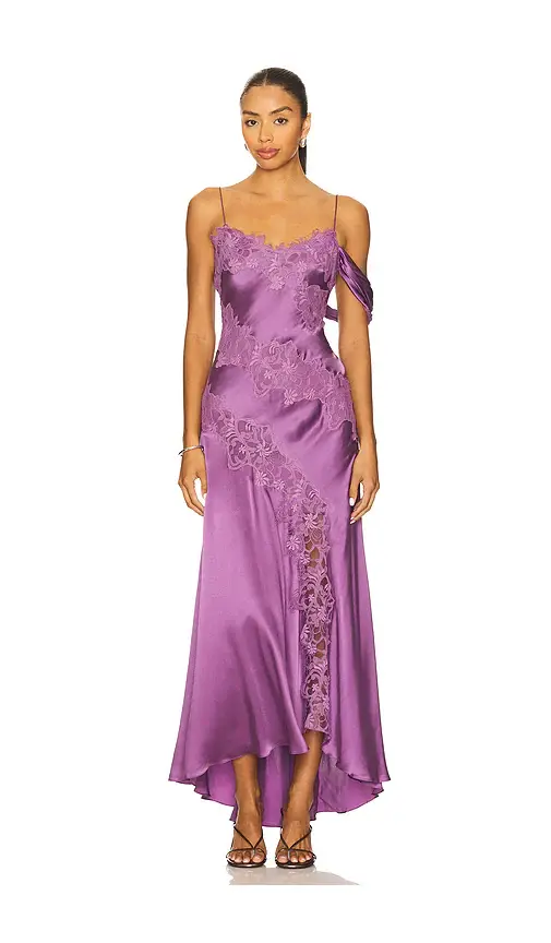 Amur Reese Cascade Lace Gown