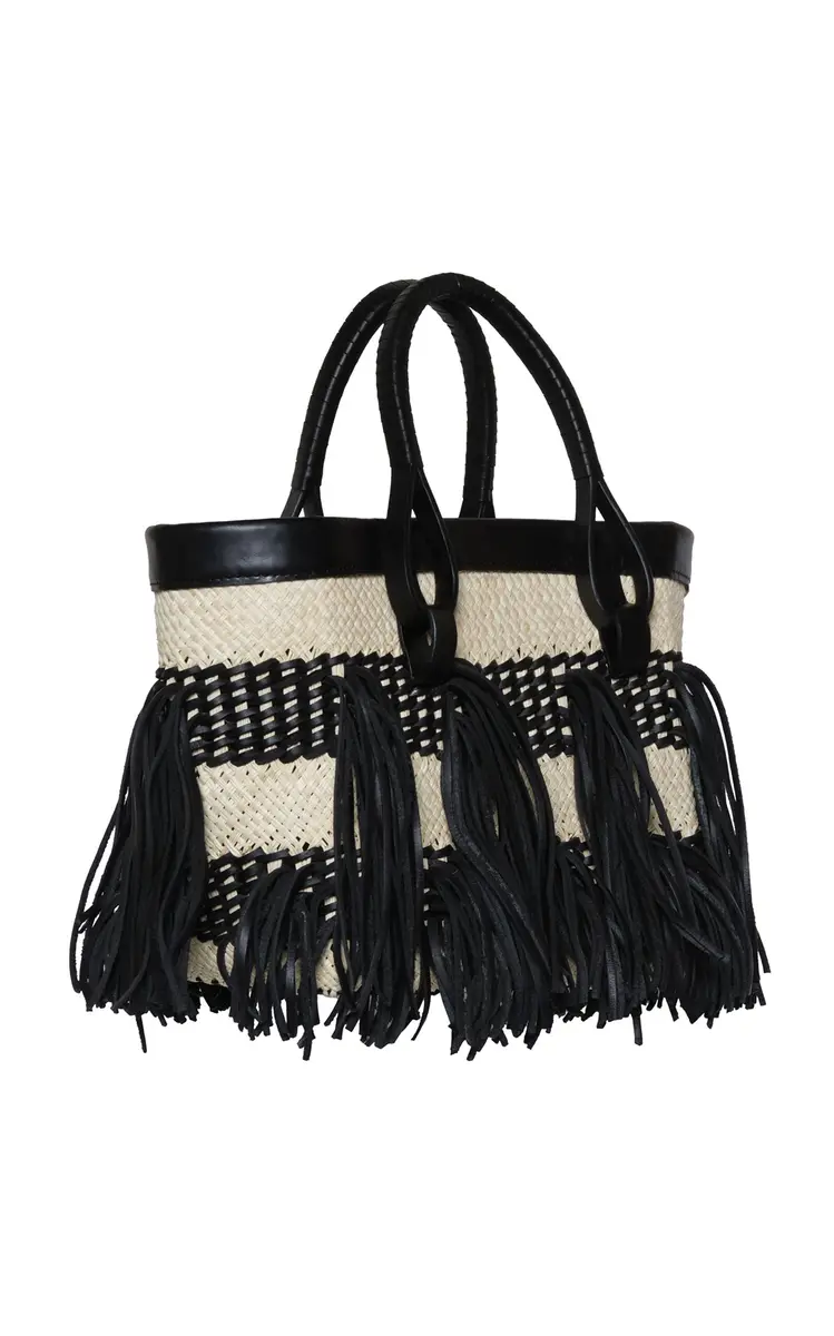Johanna Ortiz Alcázar Natural Palm Mini Tote Bag | Thumbnail 9 Johanna Ortiz Alcázar Natural Palm Mini Tote Bag | Thumbnail 9