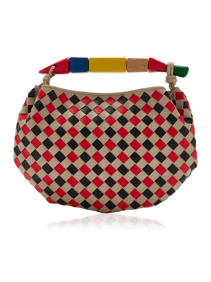 Bottega Veneta Sardine Intrecciato Leather Top Handle Bag