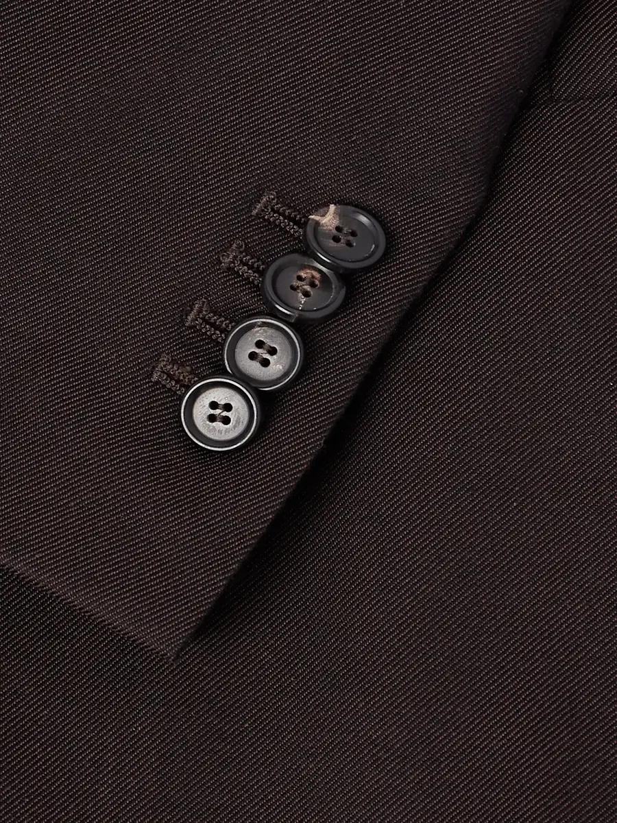 De Petrillo Vesuvio Cotton and Silk-Blend Twill Suit Jacket - Men | Thumbnail 4 De Petrillo Vesuvio Cotton and Silk-Blend Twill Suit Jacket - Men | Thumbnail 4