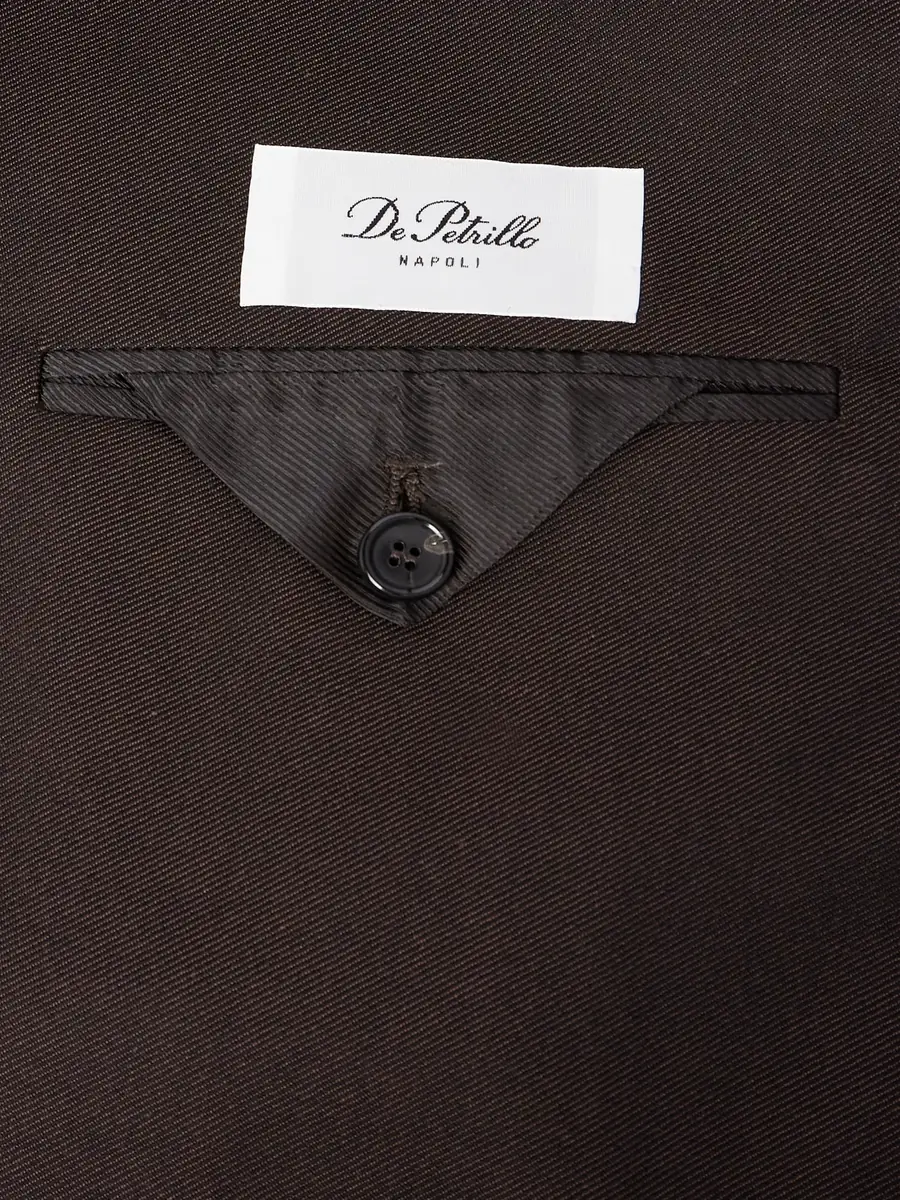 De Petrillo Vesuvio Cotton and Silk-Blend Twill Suit Jacket - Men | Thumbnail 5
