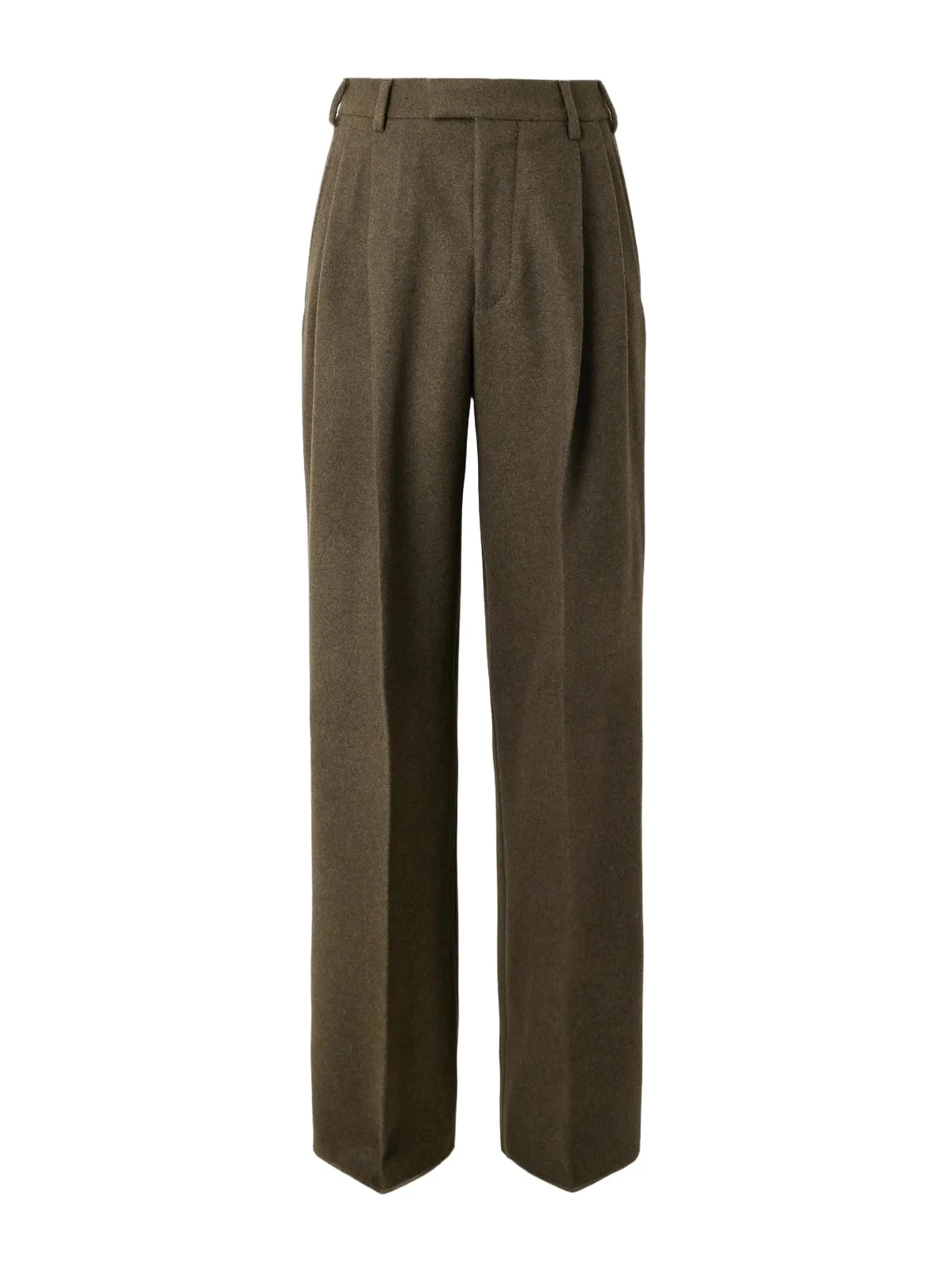 Hubert Pleated Wool and Cashmere-Blend Wide-Leg Trousers - Men Hubert Pleated Wool and Cashmere-Blend Wide-Leg Trousers - Men
