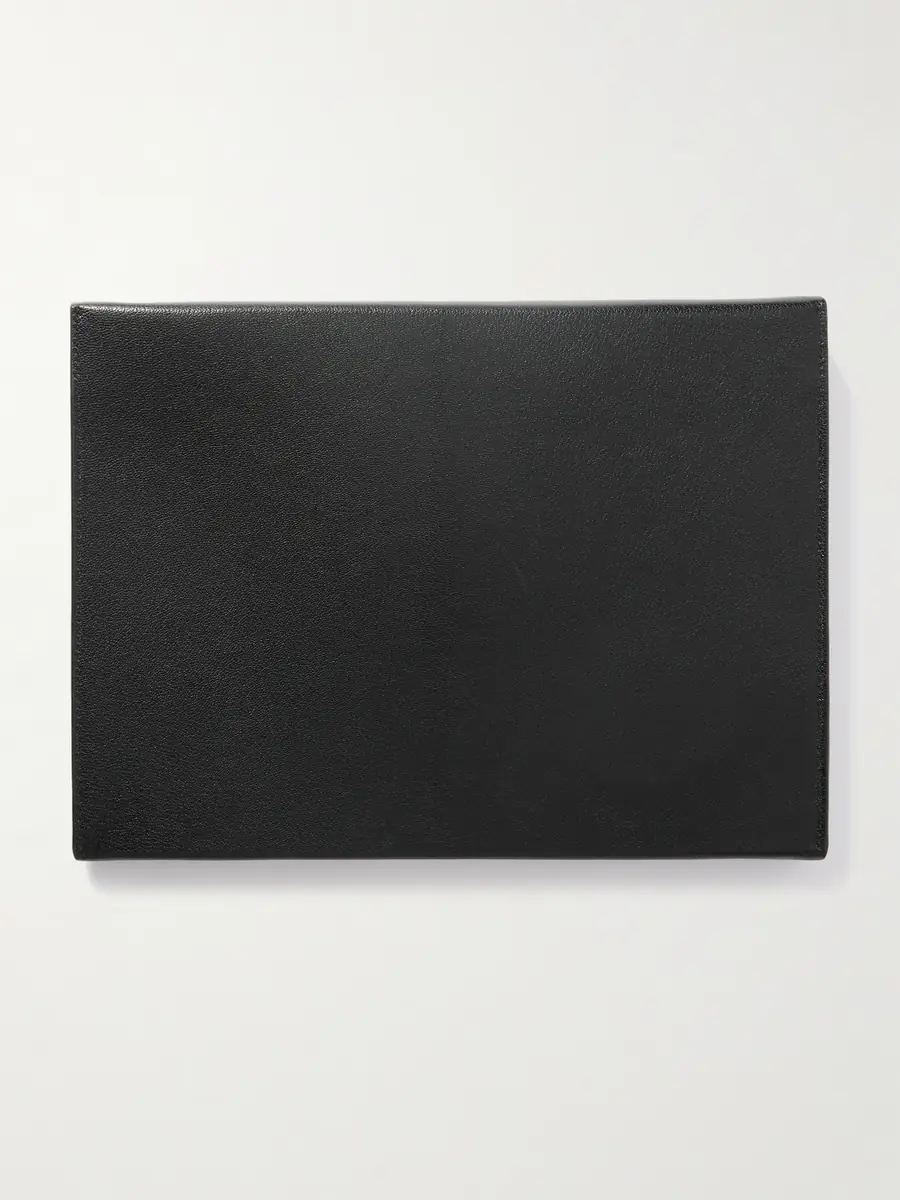 Tom Ford Full-Grain Leather Pouch - Men | Thumbnail 3