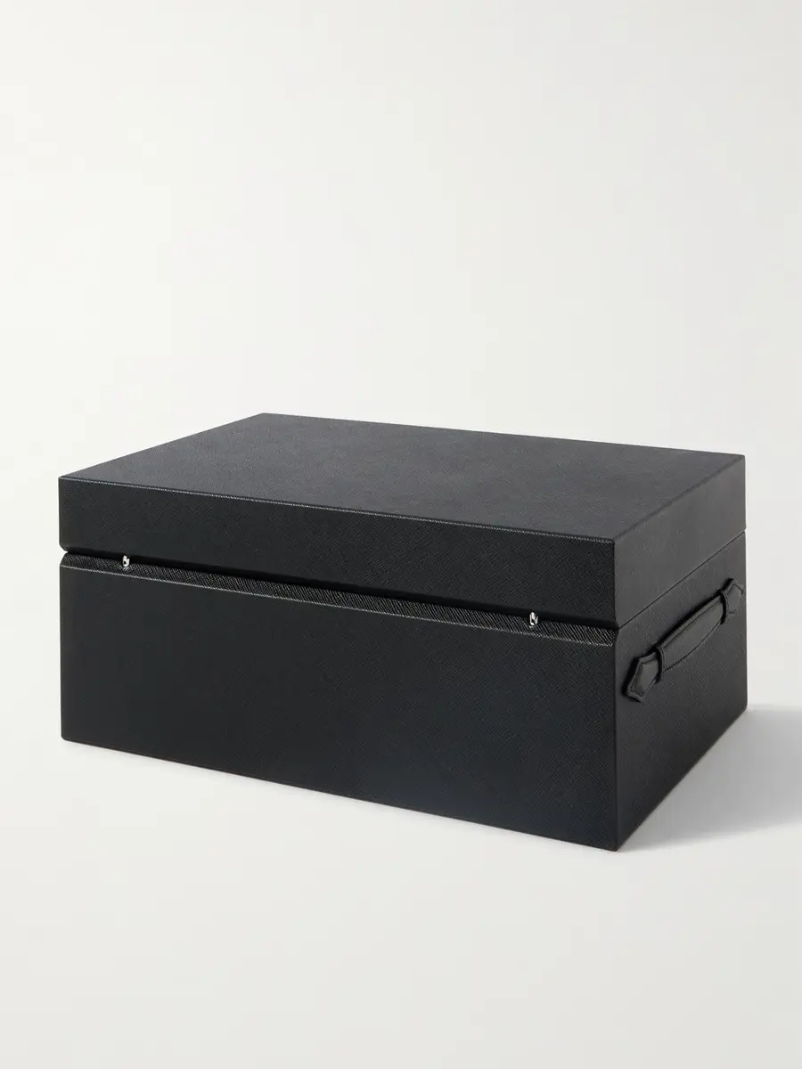 Montblanc Cross-Grain Leather Eight-Piece Watch Box - Men | Thumbnail 3 Montblanc Cross-Grain Leather Eight-Piece Watch Box - Men | Thumbnail 3