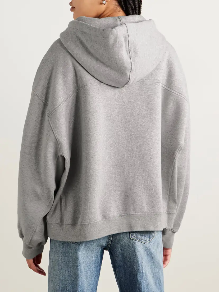 RÙADH The Scott Organic Cotton-jersey Hoodie | Thumbnail 4 RÙADH The Scott Organic Cotton-jersey Hoodie | Thumbnail 4