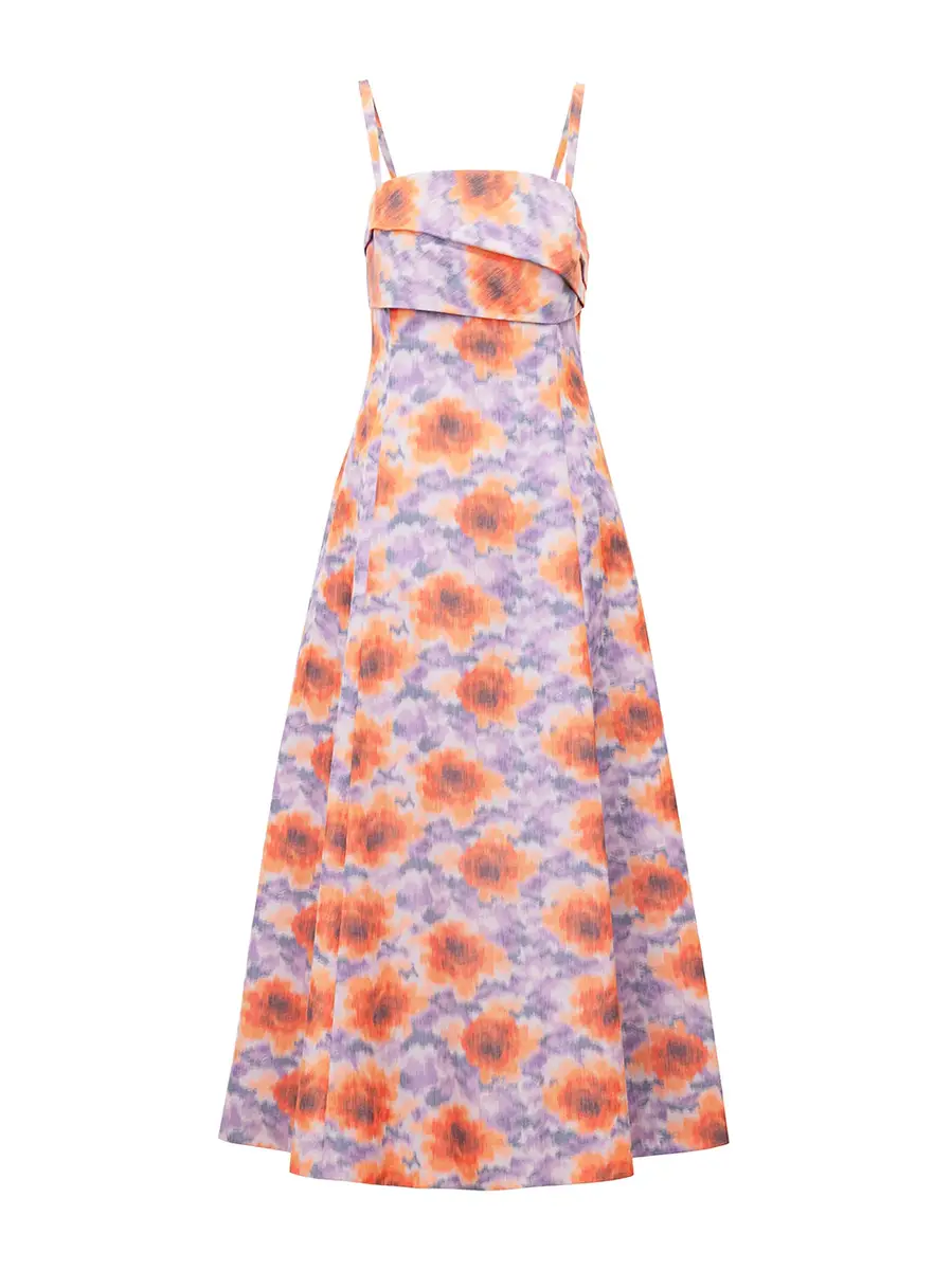 Delphine Meredith Midi Dress | Image 1 Delphine Meredith Midi Dress | Image 1