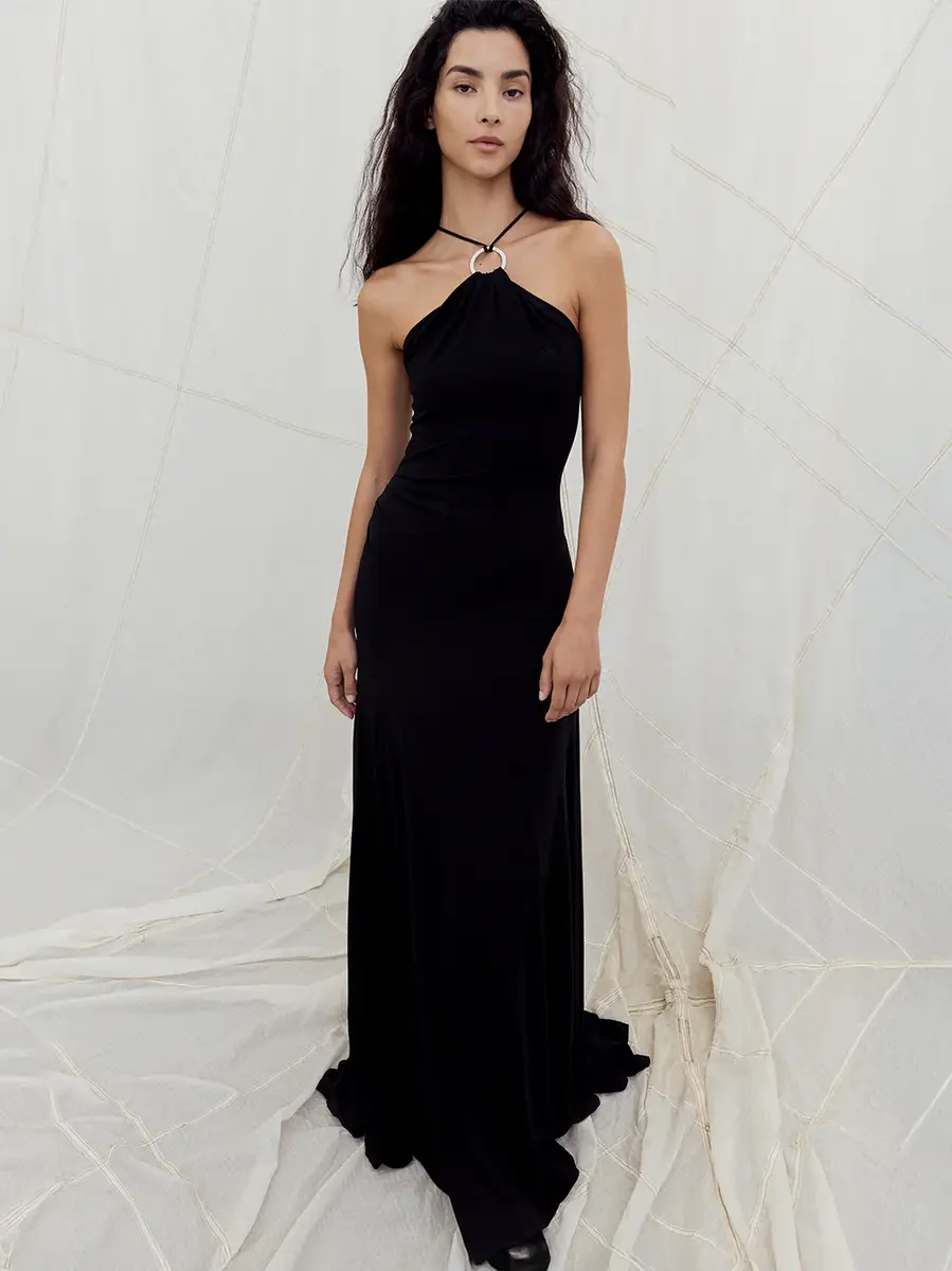 Tove Mika Halter Maxi Dress | Thumbnail 2