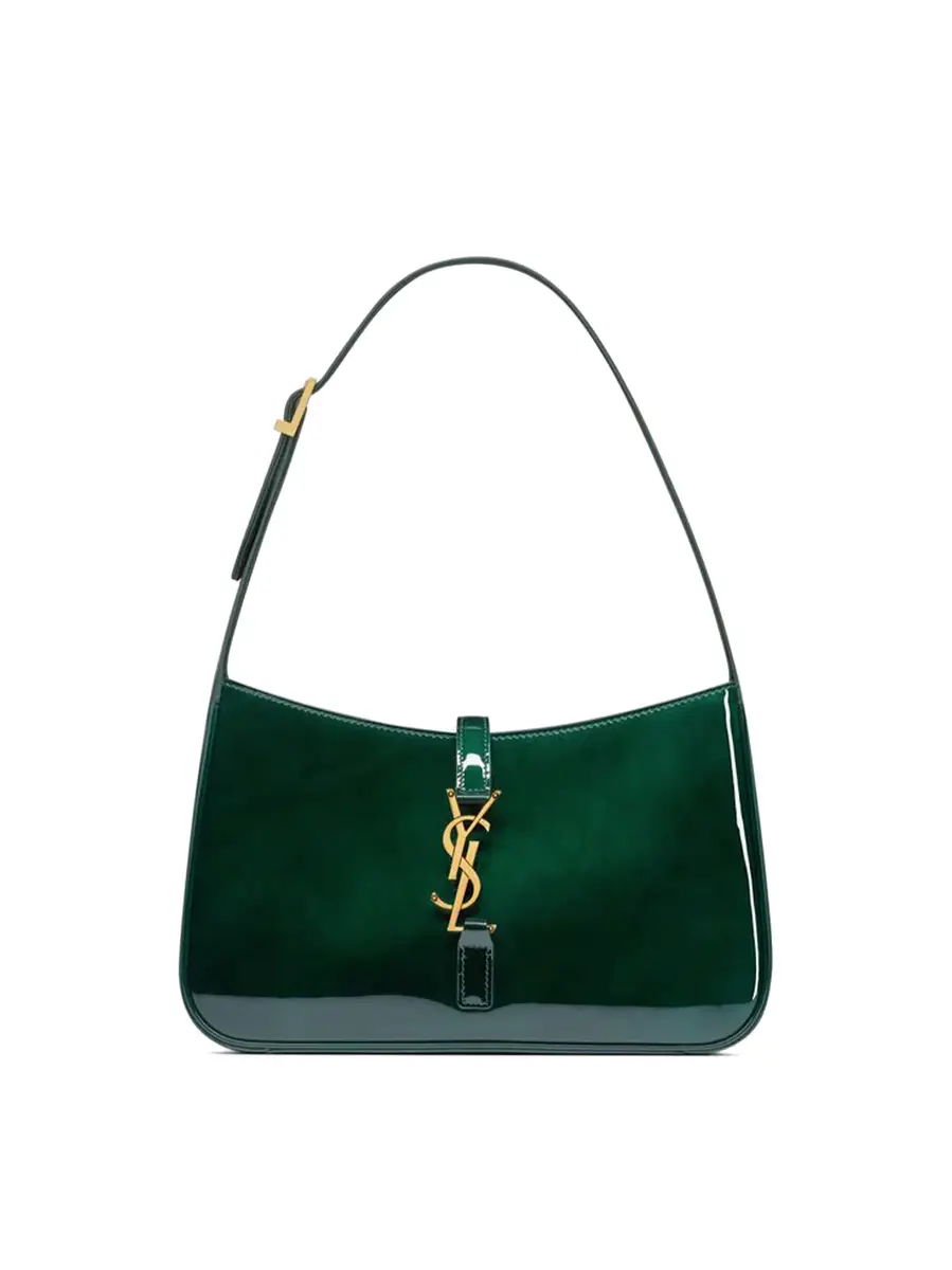 Saint Laurent Patent Leather Le 5 à 7 Shoulder Bag | Image 1 Saint Laurent Patent Leather Le 5 à 7 Shoulder Bag | Image 1